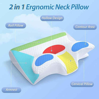 Orthopedic Cervical Pillow – Pain Relief &amp; Comfort